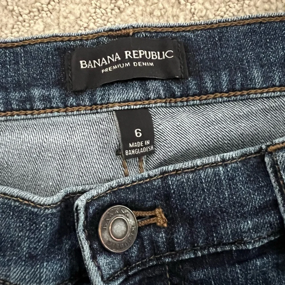 🍌Banana Republic Classic Blue Denim Women's Shorts - Picture 4 of 4